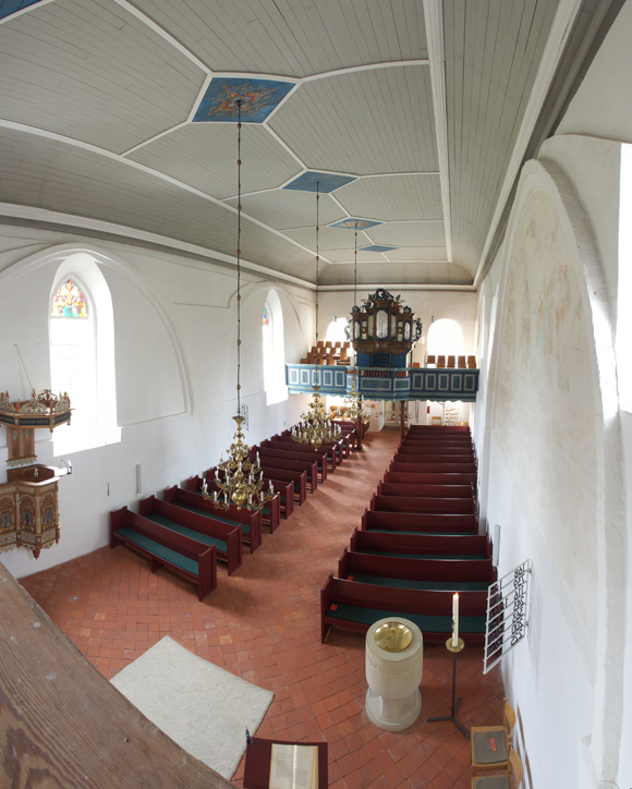 Imagemap: Innenansicht der Kirche