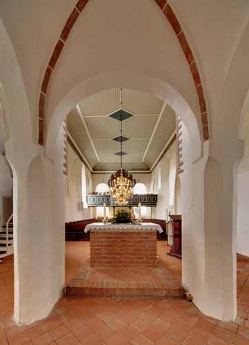 View through the Rood Screen toward the rear